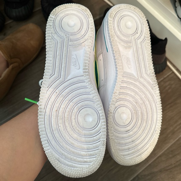 Nike Air Force 1 Aquamarine LV8 sneakers 5.5Y - Picture 2 of 6